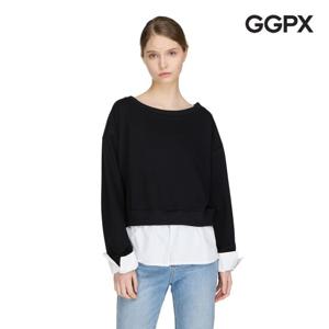 GGPX  셔츠 레이어드형 긴팔 티셔츠 (GP3TS025F)