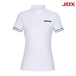 JDX 세이브존07 여성 기본 하이넥 티셔츠 X1TSV6514WH