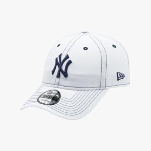 [뉴에라] [공용]MLB 뉴욕양키스 스티치 베이직 언스트럭쳐 볼캡 화이트(14205782)