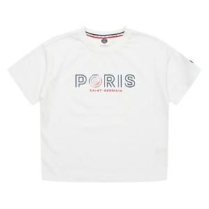 [에스핏]PSG 소매라벨 티셔츠 - 화이트 (SJZ304MKRT82)
