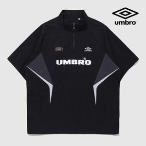 [엄브로] BLOKE 반팔 스탠넥 아노락 UQ223CWT52 BLK