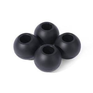Helinox (헬리녹스) 의자 공 발 55MM (4PCS) 블랙 1822207 캠핑