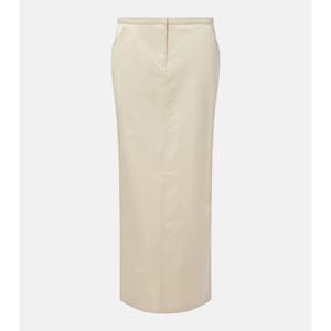 토템 코튼 블렌드 새틴 맥시 스커트 P01040539