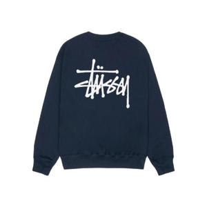 스투시 베이직 스투시 크루넥 네이비 2024 1915000