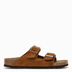 BIRKENSTOCK 밍크 스웨이드 아리조나 슬라이드 1009527USUE/XG_BIRKE-MI