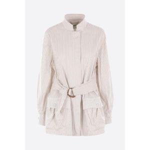 FENDI 스트라이프 코튼 실크 블라우스 FJ7621AQ3LF0XAY