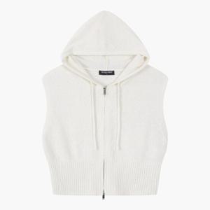 [더데이걸][모다울산]후드 집업 조끼 스웨터 TGKA25301