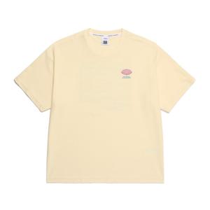 N252MRG430 세미오버핏 반팔 워터 티셔츠 LEMON