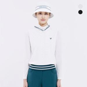 [와이드앵글] 여성 CO 후드 베스트 스웨터 L_WWM25K73