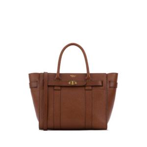 Mulberry 베이스워터 로고 디테일 지퍼 스몰 토트백 HH8729552 G110 TP936819295