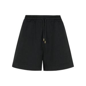 몽클레르 로고 패치 드로스트링 트랙 반바지 0938H0001189A1K 999 TP934762692