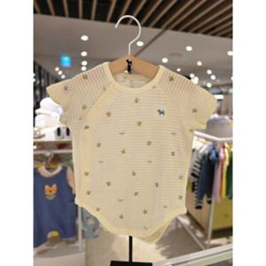 [블루독베이비] 25 SS(YE)허니비반팔바디수트(4537004010)출산 임신 조카 유아 선물 여름 (4537004010) ch