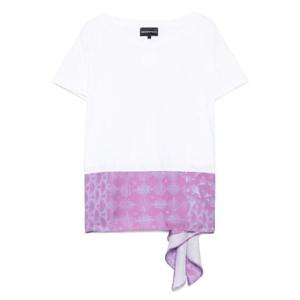 25 SS 엠포리오아르마니 로고 자수 티셔츠 EW001524AF12597 TP438112116