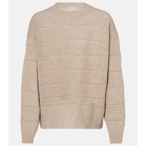 Brunello Cucinelli 캐시미어 울 블렌드 스웨터 P01054344