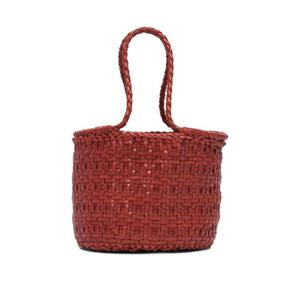 DRAGON DIFFUSION JAVA BAG MINI DOUBLE JUMP BASKET 17X14X15 CM 8161POPPY RED