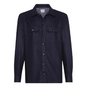 25 SS Brunello Cucinelli 버진 울 셔츠 M038P0720C331 TP438663370