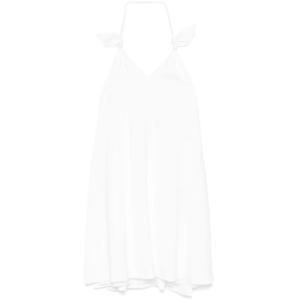 로에베 미디 원피스 S359Y09XH42100 WHITE