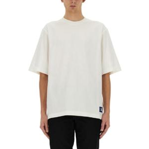 BURBERRY T-SHIR WITH EKD PATCH 8083593_B7264