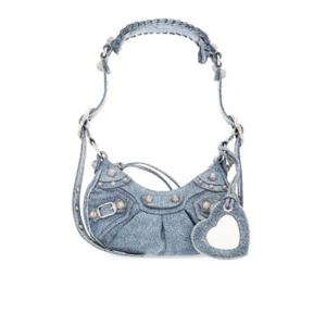 Balenciaga Le Cagole 데님 XS 숄더백 6713092109U 4715 TP934590110