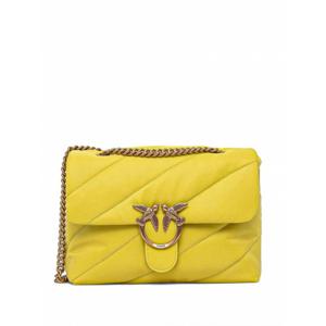 [PINKO] 여성 숄더백 클래식 러브 백 퍼프 맥시 퀼트 100038A05F T59Q LIMEANTIQUE 골드 /9