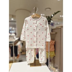 블루독베이비 10 25FW가을신상 (RD)하트뱀부내의 (45A7005403)