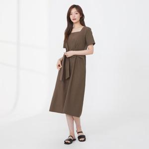 플라스틱아일랜드  리본 디테일 원피스 (PR2WO662)