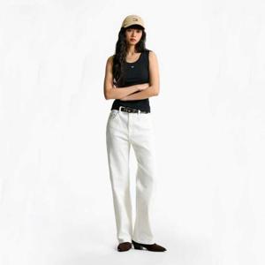 타미진스 여성 하이 루즈 스트레이트 데님 팬츠 T32F0NEW15TWL1
