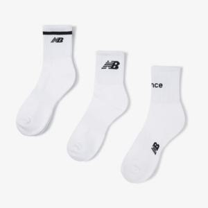 뉴발란스양말 KQJ NBGEEAP210-10 올파일 변형로고 중목 3Pack