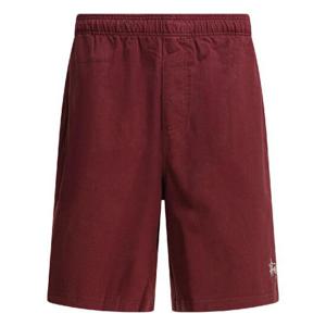 STUSSY HEAVY JERSEY SHORT 1123340606 WINE