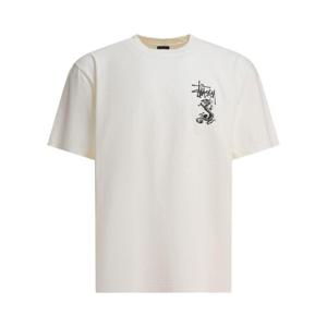 STUSSY DOUBLE DRAGON PIG  DYED TEE 19051131002 NATURAL