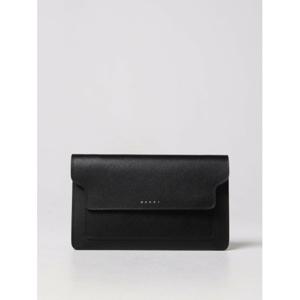[MARNI] 여성 크로스바디 가방 트렁크 백 인 사피아노 레더 PHMO0022U0LV520 Z360N 블랙 /6