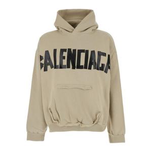 발렌시아가 후드 티셔츠 744441TSV86 9501 Beige