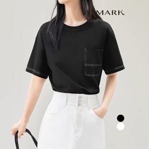 ATMARK (77까지)포켓스티치반소매티셔츠_AA53TS045G