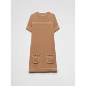 [PRADA] 여성 원피스 23A081ISX F0040 카멜 /6