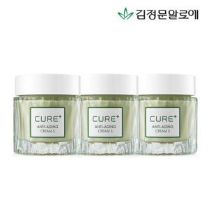 [김정문알로에]s큐어 안티에이징 크림S 50g 3개