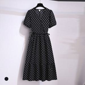 [카라]KARRA 도트랩스트링원피스_A5M0733