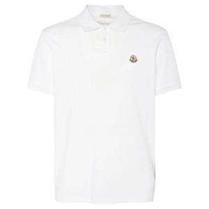몽클레어 Logo patch cotton piquet polo shirt 82I-3EU027