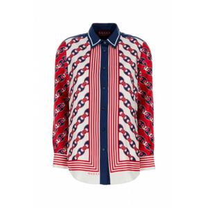 [GUCCI] 여성 셔츠 837642Z7AS0 9229 프린트 /2