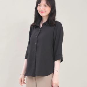 [애비뉴투지]기본 봄 여름 칠부 정장 셔츠 남방 블라우스 B08446