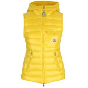 Moncler 로고 패치 집업 후드 다운 질레 1A00028595ZZ 132 TP939180015