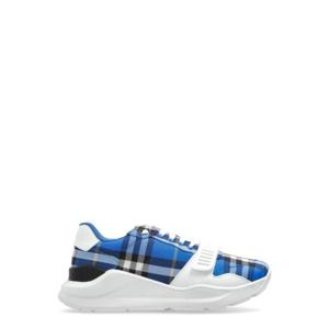 Burberry 체크 레이스업 스니커즈 8110626C3261 HYACINTHIPCHECK TP942443385