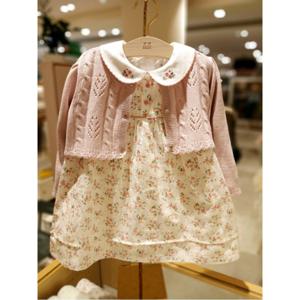 (밍크뮤10) 25FW가을신상 (PK)니트가디건 SET 드레스원피스K (35A1240001)