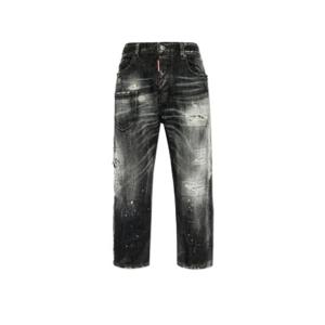 Dsquared2 디스트레스드 크롭 진 S75LB0993S30357 900 TP934599427