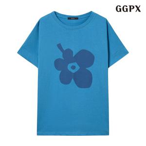 [GGPX]플라워 프린팅 티셔츠 (GPBLW043D)