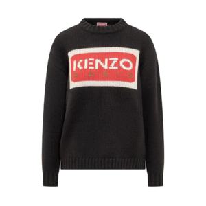Kenzo 로고 인타르시아 니트 점퍼 FD62PU4313LA 99J TP942357072