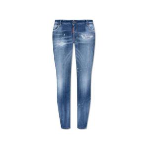 Dsquared2 라이트 헤리티지 워시 미디엄 웨이스트 트위기 진 S75LB1034S30872 470 TP935281450