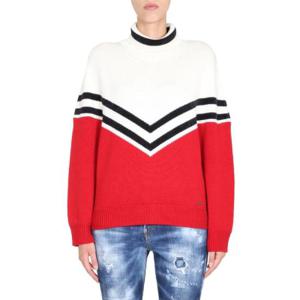 Dsquared2 쉐브론 터틀넥 스웨터 S75HA0965S17398 962 TP942360003