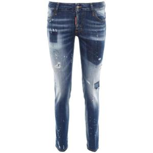 Dsquared2 제니퍼 섀도우 디스트레스드 스팟티드 진 S75LA0975S30342 470 TP942385830