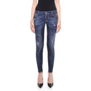 Dsquared2 디스트레스드 스키니 코팅 진 S75LA0789S30330 470 TP942385124