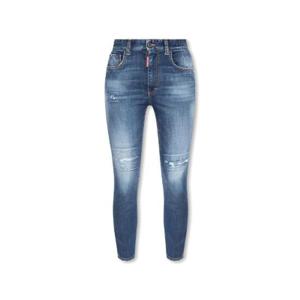 Dsquared2 미드라이즈 슬림핏 디스트레스드 진 S75LB0746S30685 470 TP942385008